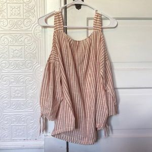 Madewell off the shoulder summer top